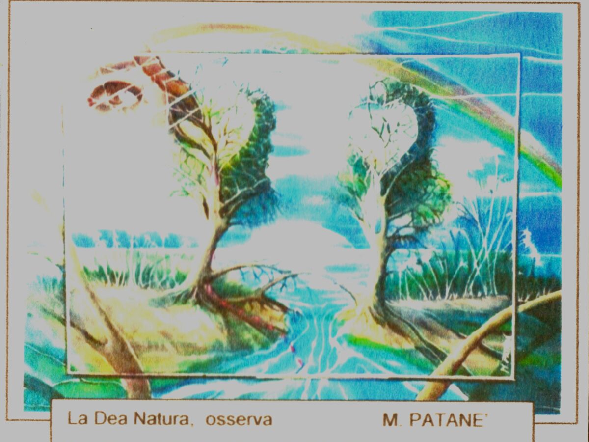 Michele Patanè, “La Dea Natura osserva”