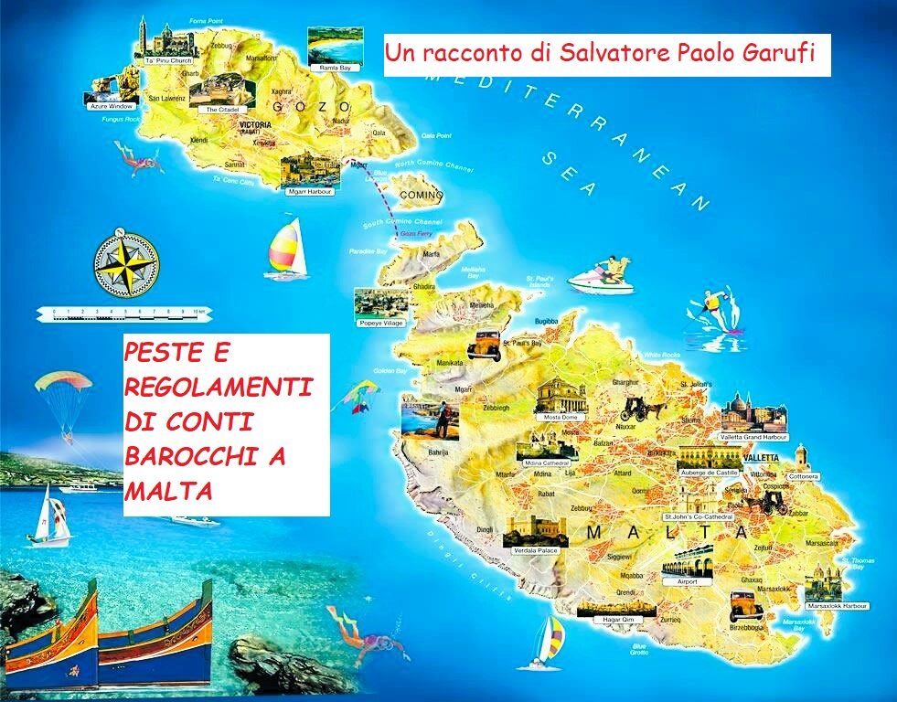 S. P. Garufi, “Peste e regolamenti di conti barocchi a Malta” – racconto